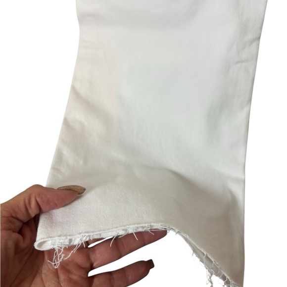 KUT from the Kloth White Raw Hem Bootcut Jeans – Women’s Size 2P - Picture 3 of 5